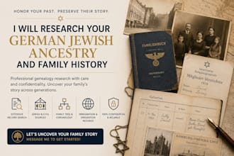 research your german jewish ancestry and family history