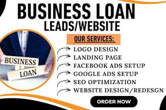 business loan leads mca leads loan leads mortgage finance leads loan website