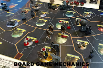 design card game mechanics, gameplay systems and develop your game