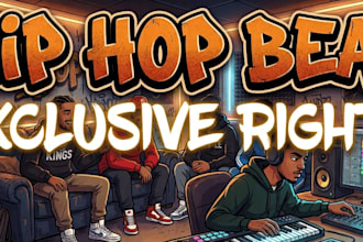 produce custom hip hop beats for you