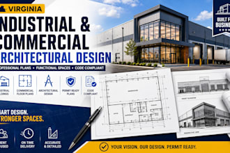 prepare virginia industrial building design commercial floor plans architecture