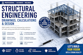 design building structural engineering drawings calculations