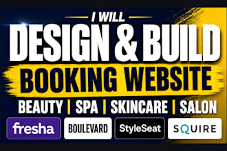 do fresha boulevard styleseat squire beauty spa skincare salon booking website