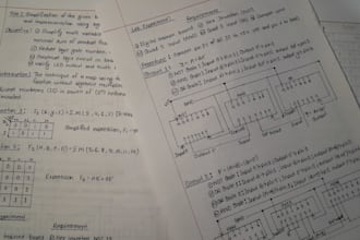 handwrite documents, study notes and letters