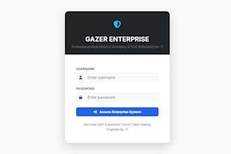 build a custom point of sale or inventory system