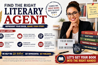 professional book proposal and find verified literary agents, book proposal