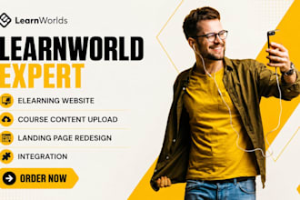 build lms website and create interactive courses for learnworlds learndash h5p