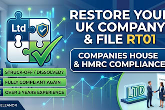 restore your UK company and file rt01 with companies house
