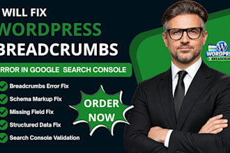 fix wordpress breadcrumbs errors in google search console