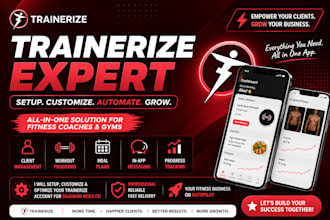 setup trainerize account and upload workout program and workout plan trainerize
