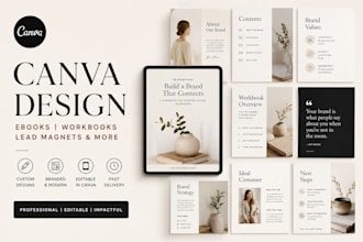 do german canva fitness ebook lead magnet wellness workbook editable canva pdf