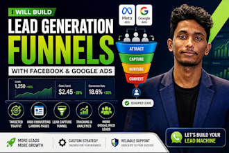 build a lead generation funnel with facebook and google ads