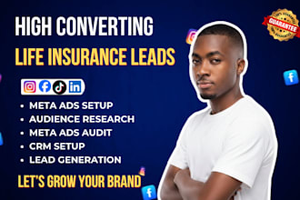 generate life insurance leads and insurance leads with facebook ads iul leads