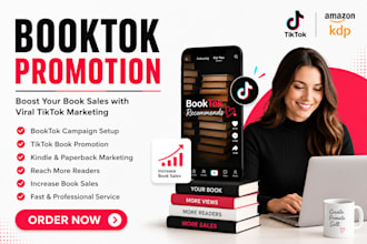 do booktok promotion book marketing and ebook promotion