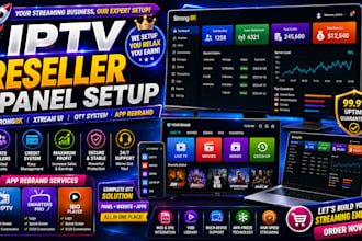 setup reseller panel, strong8k, lionott, trex, dream4k, stable server, reseller