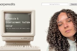 edit your youtube vlog, lifestyle or travel video