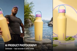 create realistic ai product photos, locked to your product
