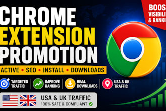 active chrome extension promotion, get USA, UK, canada, garmny, chrome installs
