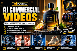 ai commercial video ai video ads, ai product ads