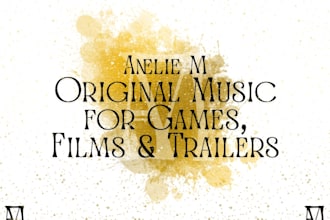compose original cinematic and game music for your project