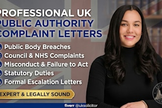 write a UK human rights and civil liberties legal letter