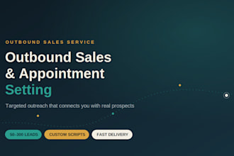 do outbound sales and appointment setting for your business