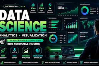provide data science, analytics and visulization solution