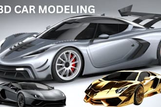 create 3d car model 3d car design car rendering 3d car model automotive design