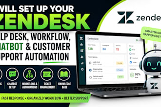 set up your zendesk help desk, workflow and customer support
