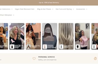 design a premium shopify beauty, skincare, cosmetics