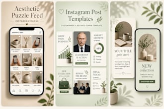 design aesthetic boho y2k brand graphics editable canva social planner templates