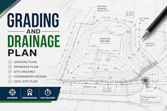 design grading and drainage plan site grading and drainage design