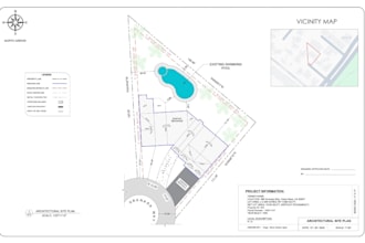 create a professional property site plan in autocad from google maps