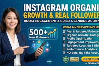 do instagram organic growth and promotion