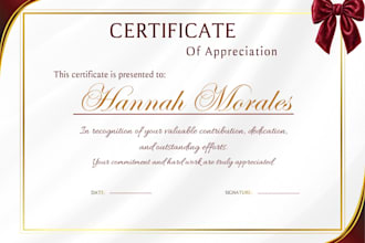 design elegant and professional certificates in canva
