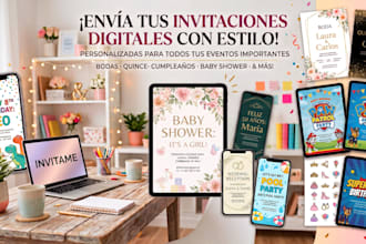 design a beautiful digital invitation for your event