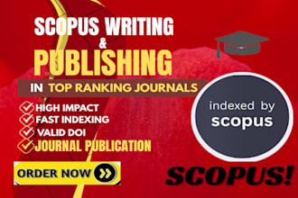 write and publish article in scopus indexed q1 q2 ssci google scholar journal