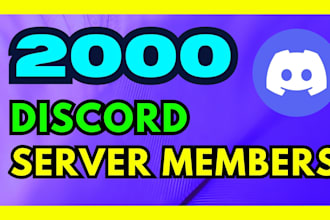 add 500 discord server members