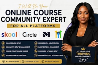skool online community skool credit repair skool community setup paid skool site