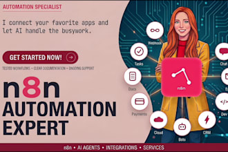 build n8n automation workflow and ai agent development