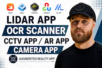 do lidar app augmented reality app ar app camera app with ocr scanner cctv app