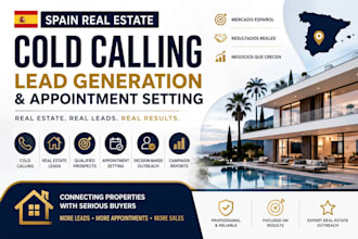do spain real estate cold calling, lead generation and appointment setting