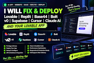 fix deploy lovable replit base44 bolt v0 supabase cursor claude ai lovable app