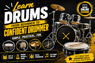 teach you how to drum in seven days