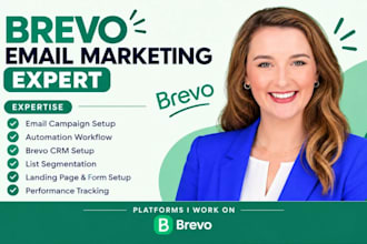 do brevo email automation workflow brevo email campaign brevo CRM setup
