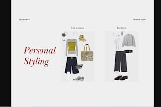 do customized personal styling and fashion consultation