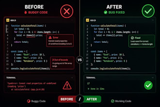 fix bugs and debug your react nextjs application