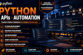python API development service