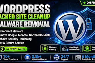 do wordpress malware removal and fix hacked site in 24 hours