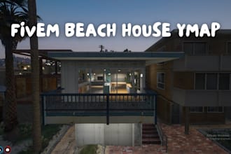 create custom fivem maps, fivem mlo interiors, optimized minimaps and ymap